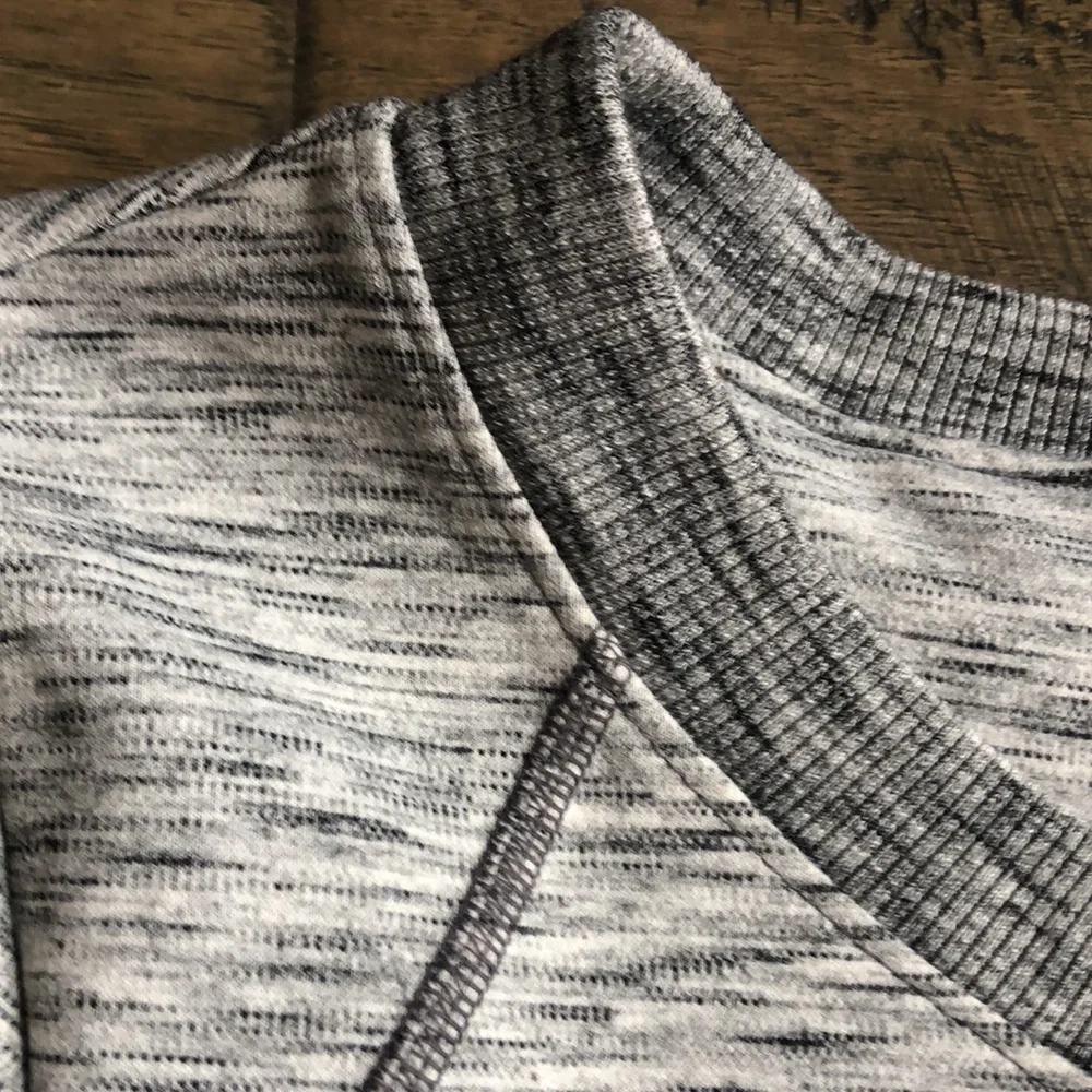 Athleta gray heather dress Sz XL - Picture 4 of 11